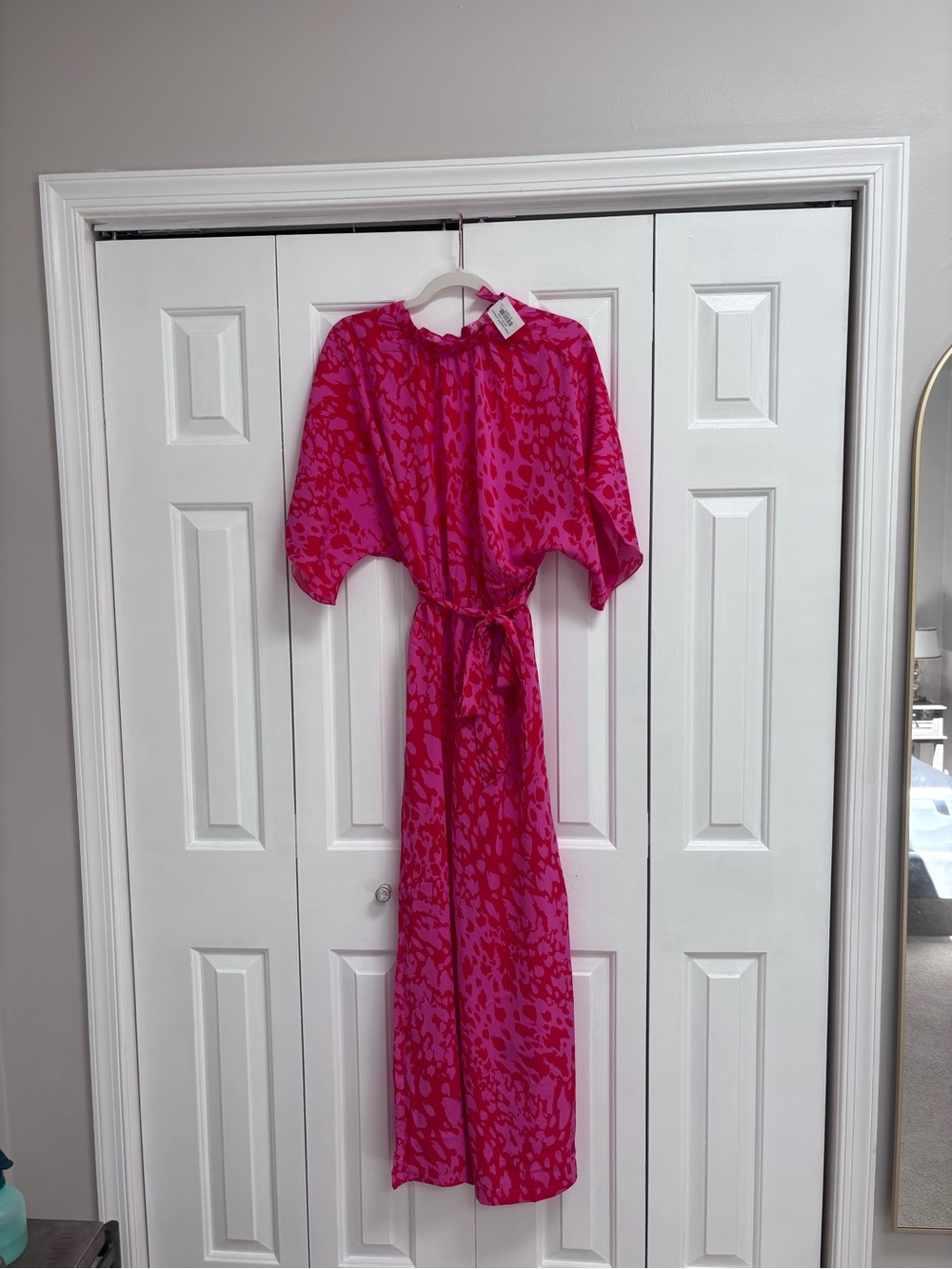 Rose Leopard Jumpsuit